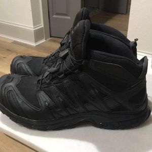 Salomon hiking boots/shoes.